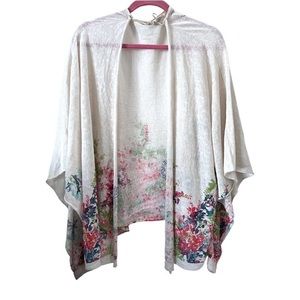 Elena Baldi lightweight floral kimono made in Italy. Size‎ small